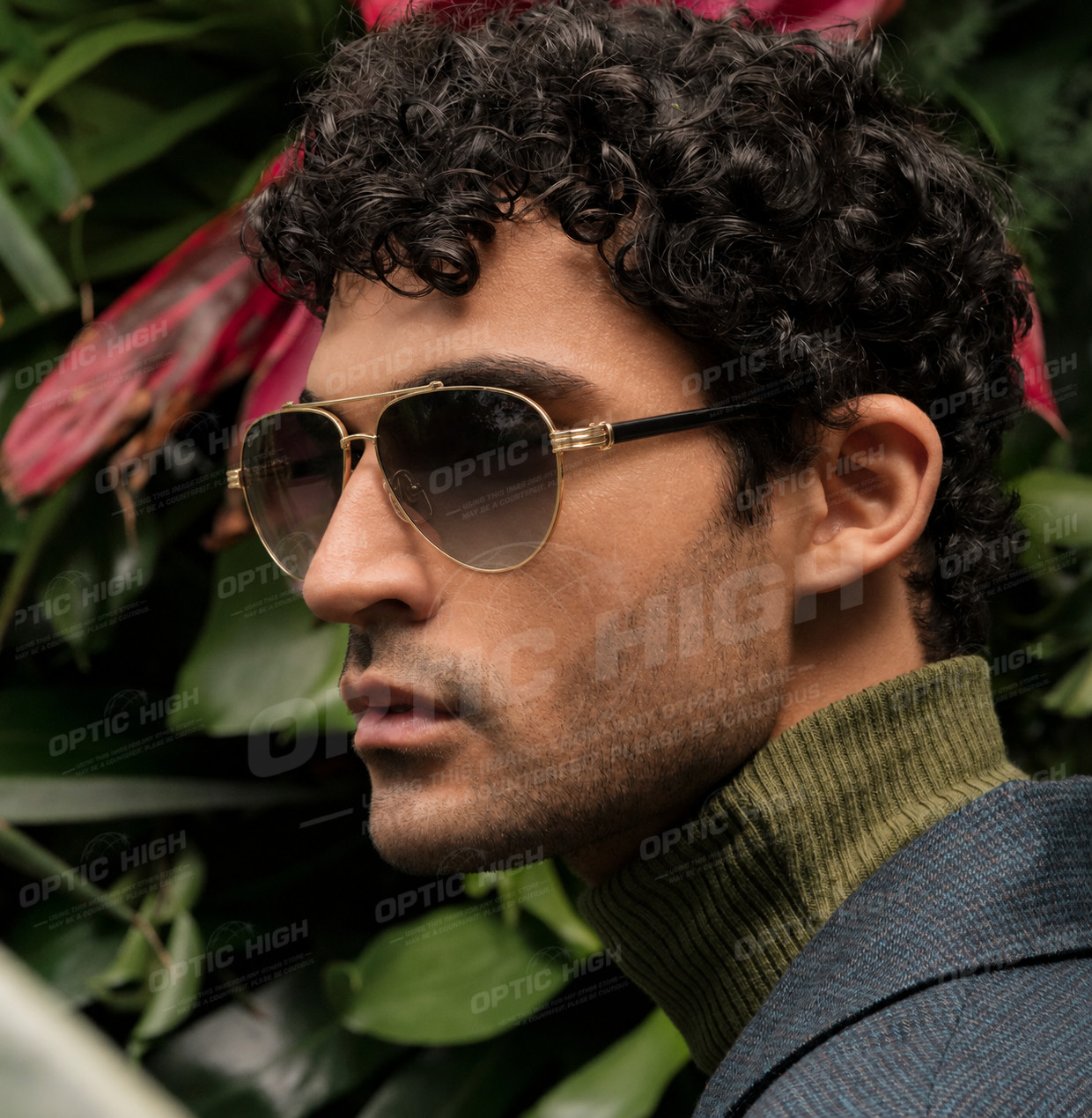 Cartier Première de Cartier Aviator CT0519S 001 Sunglasses Unisex