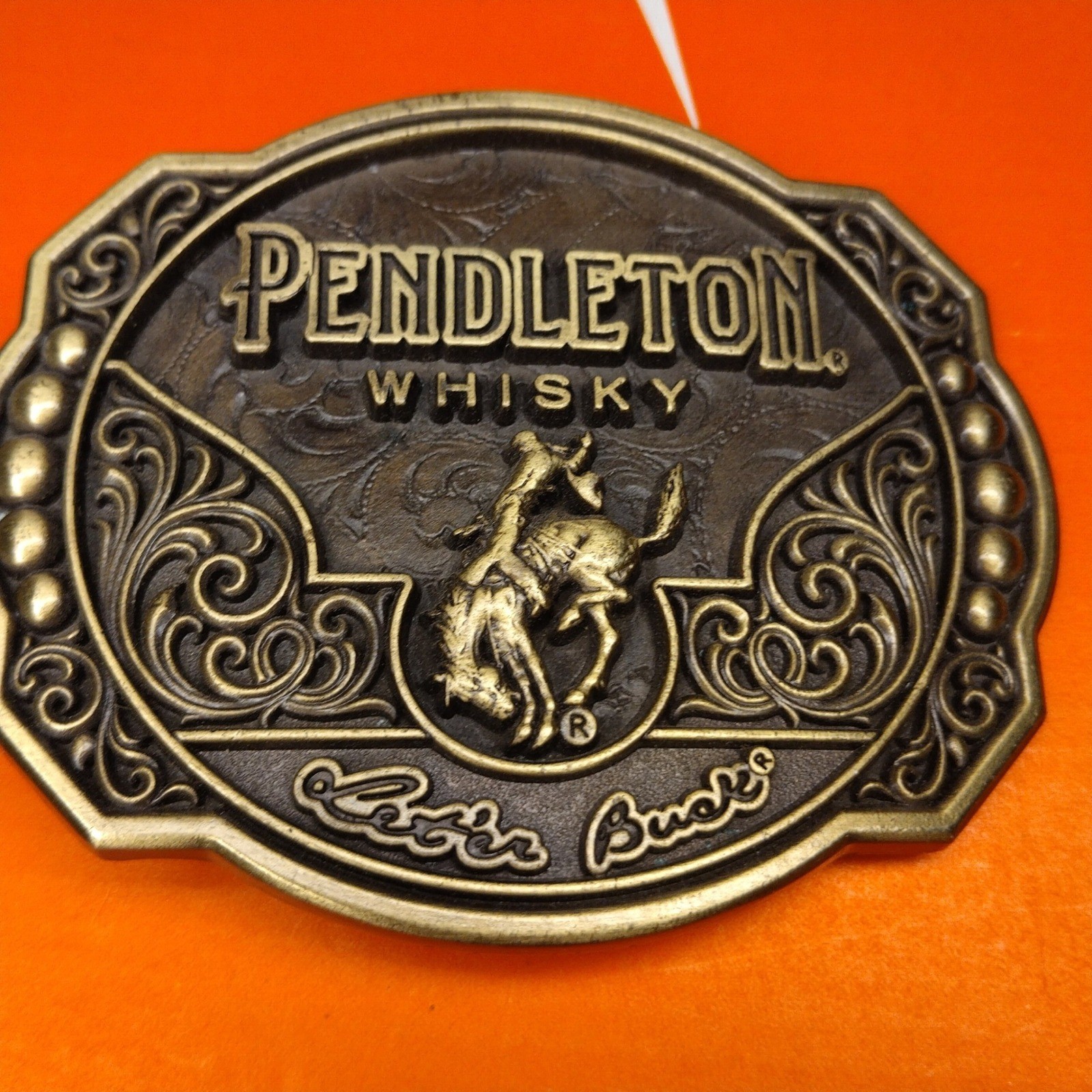 Montana Silversmiths Pendleton Whisky 2024 Limited Edition Belt Buckle Bronze