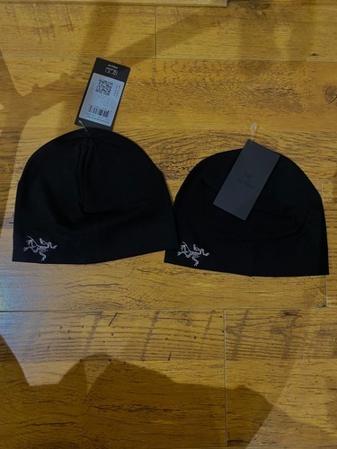2x Arc\'teryx Rho Toque Beanie Skull Cap Running hat Wool - S/M | 100% AUTHENTIC