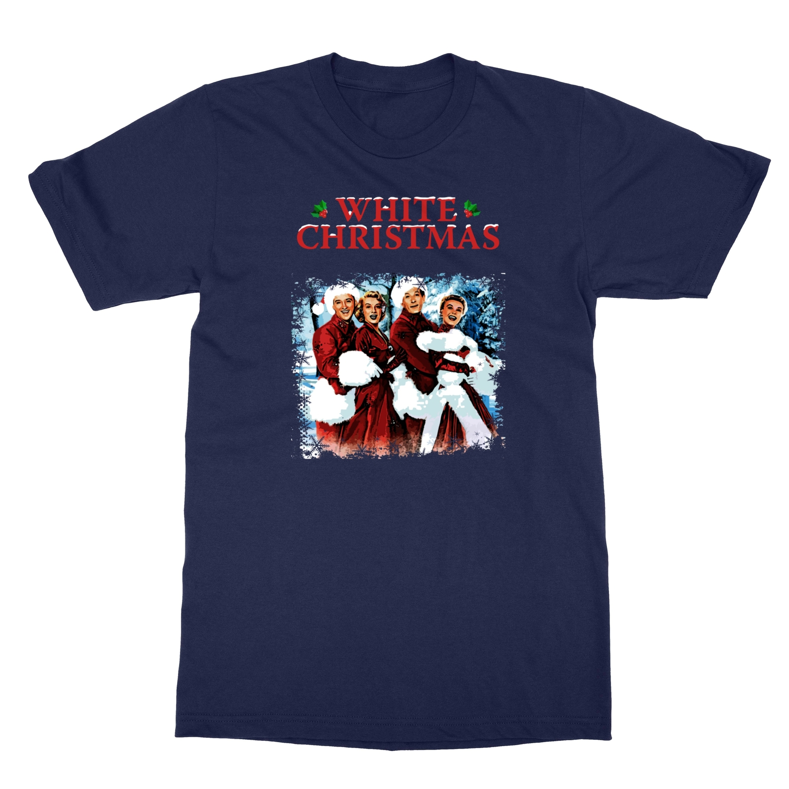 White Christmas Vintage Movie 1954s Dad Gift Men\'s T-Shirt