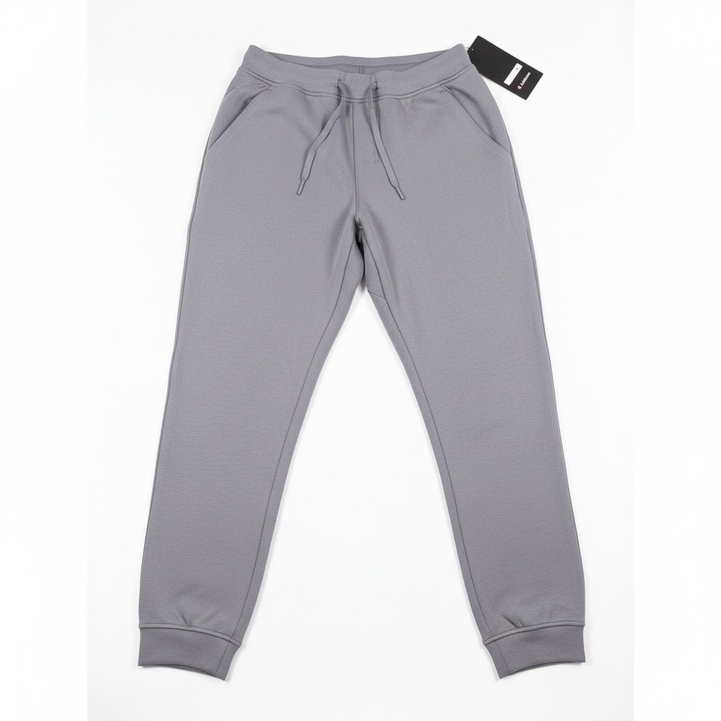 NWT Lululemon Mens Smooth Spacer Jogger Pants Warm Ash Gray Medium M 32 Inseam