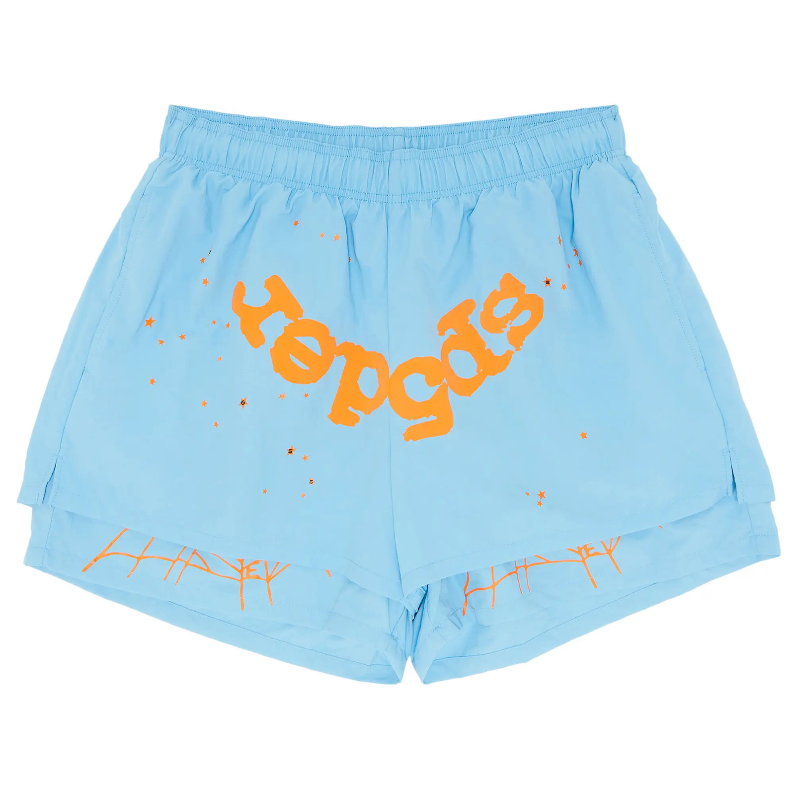 Sp5der Sp5der OG Web Double Layer Short Light Blue M04SH001W2LB Available Now