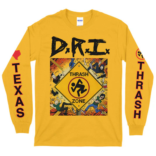 New D.R.I. Dirty Rotten Imbeciles Long Sleeve shirt Full Size BL420