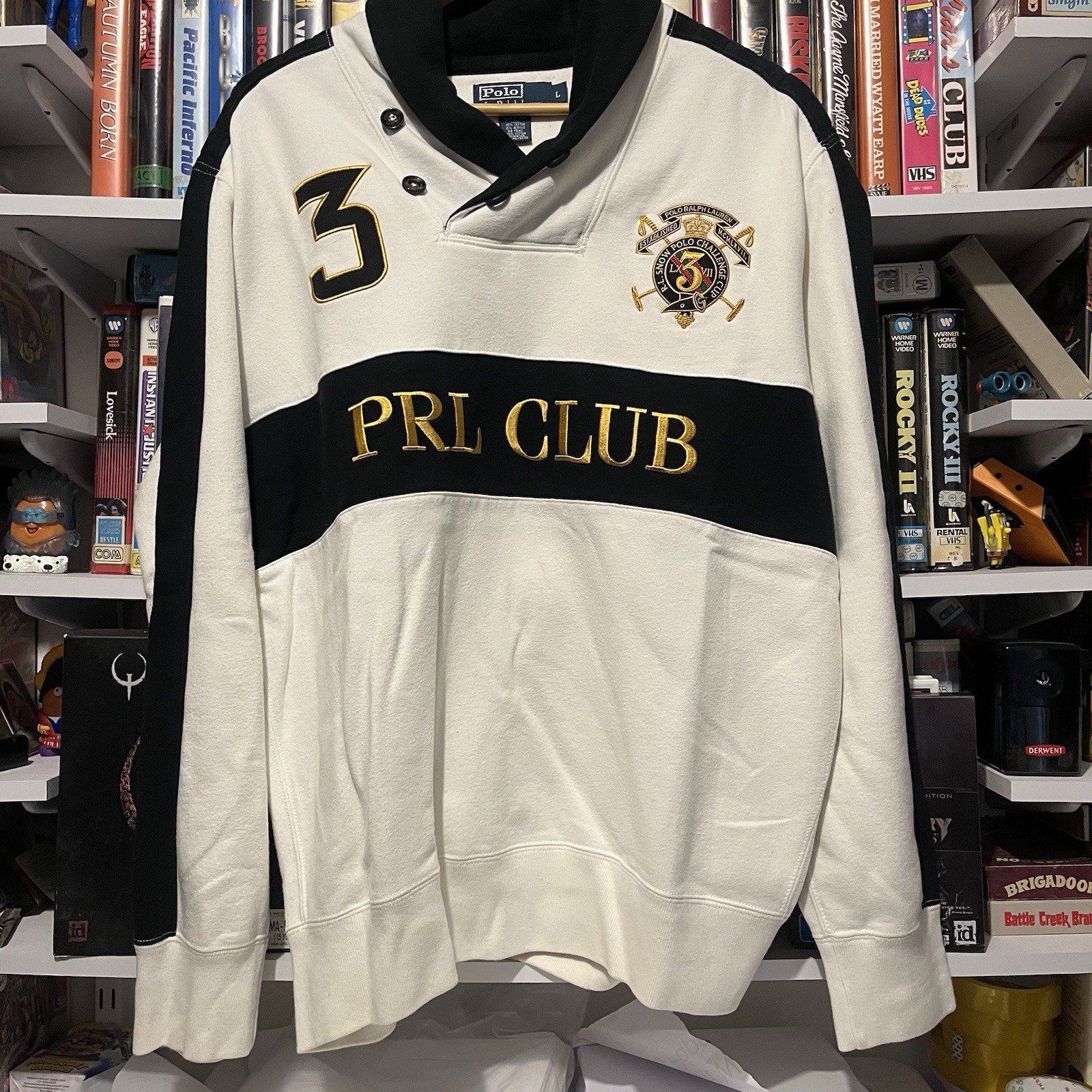 Polo Ralph Lauren Snow Challenge Cup Club Chief Keef Size L Mercer Mock Neck