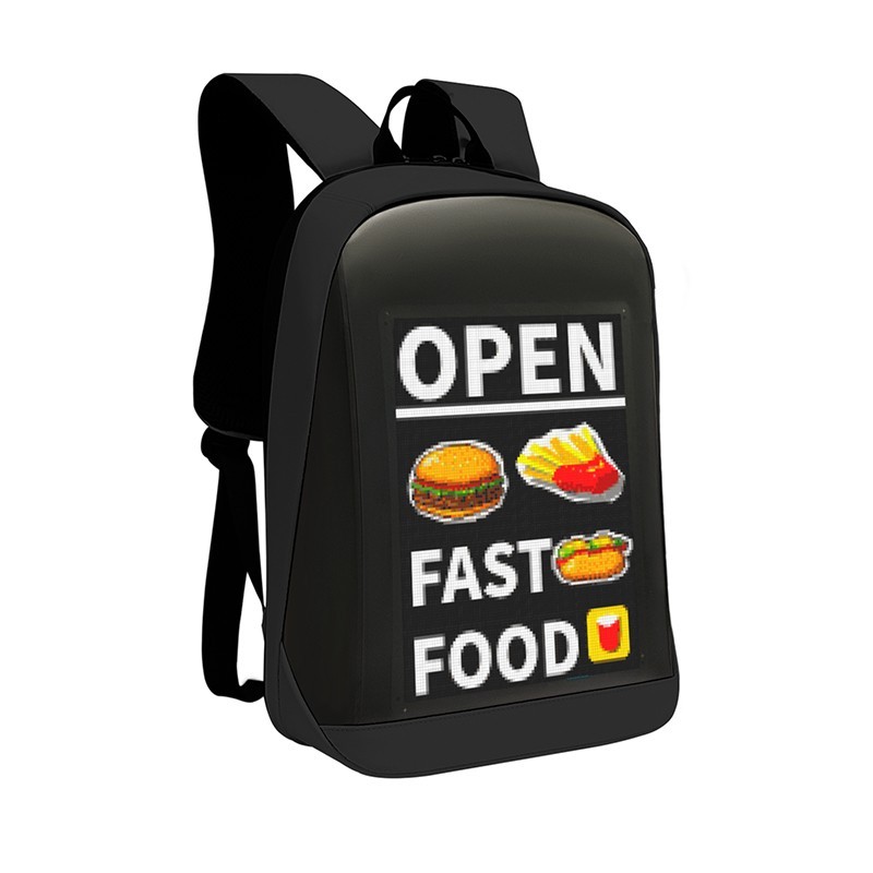 Smart LED Backpack with App Controlled Custom Display