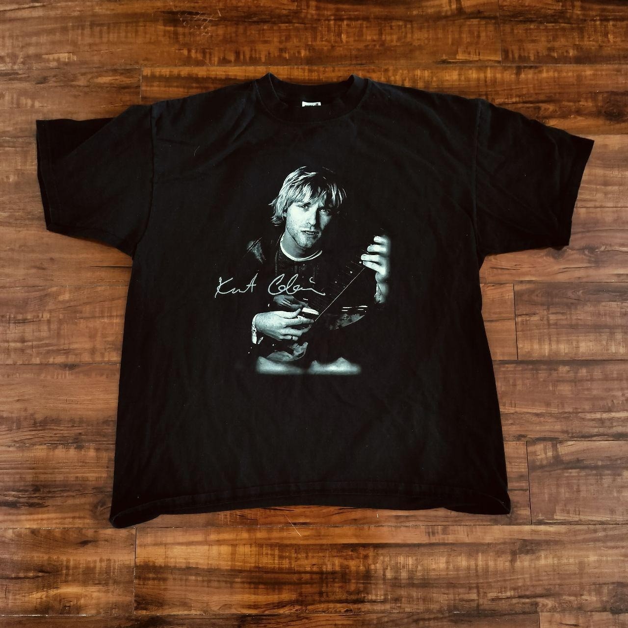 Rare Vintage 2001 End Of Music Kurt Cobain Nirvana Portrait T Shirt