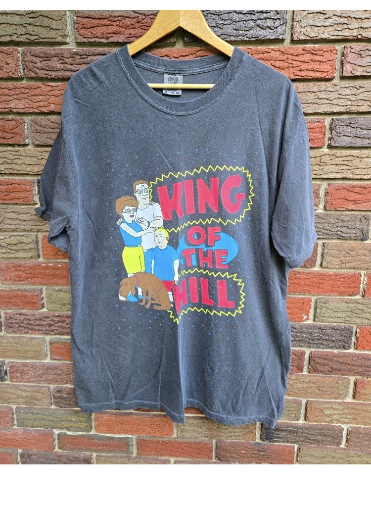 Vintage King of the Hill Hank Hill Cartoon T Shirt XL