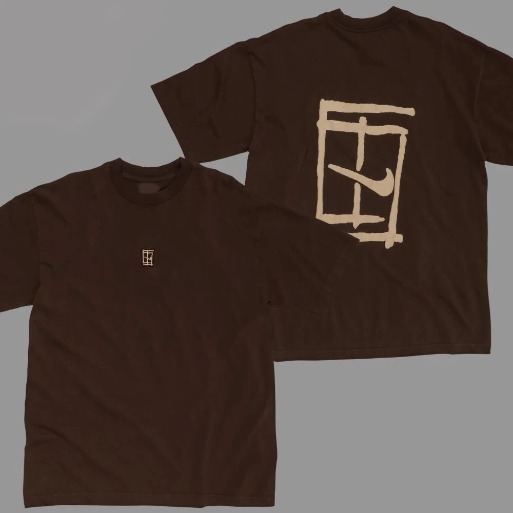 Travis Scott Cactus Jack, Nike Court Logo T Shirt