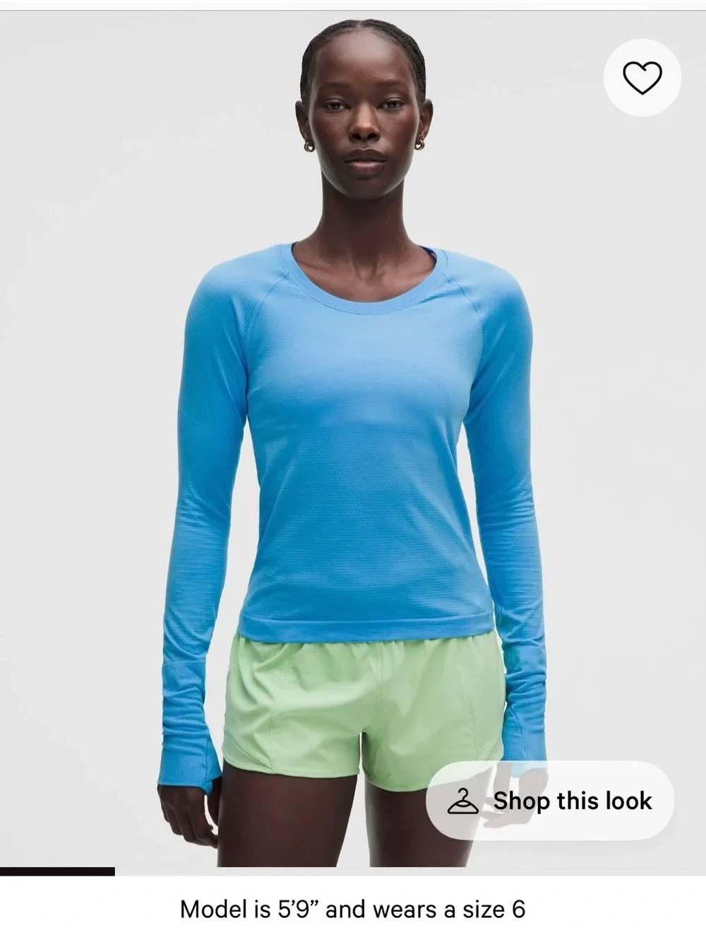 Lululemon Swiftly Tech long sleeve 2.0 race shirt sz 8 new with tags