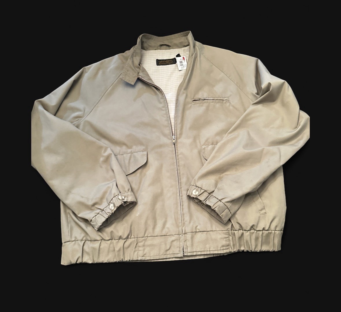 Vintage 1970/1980’S Eddie Bauer Black Tag Harrington Jackets Size Large