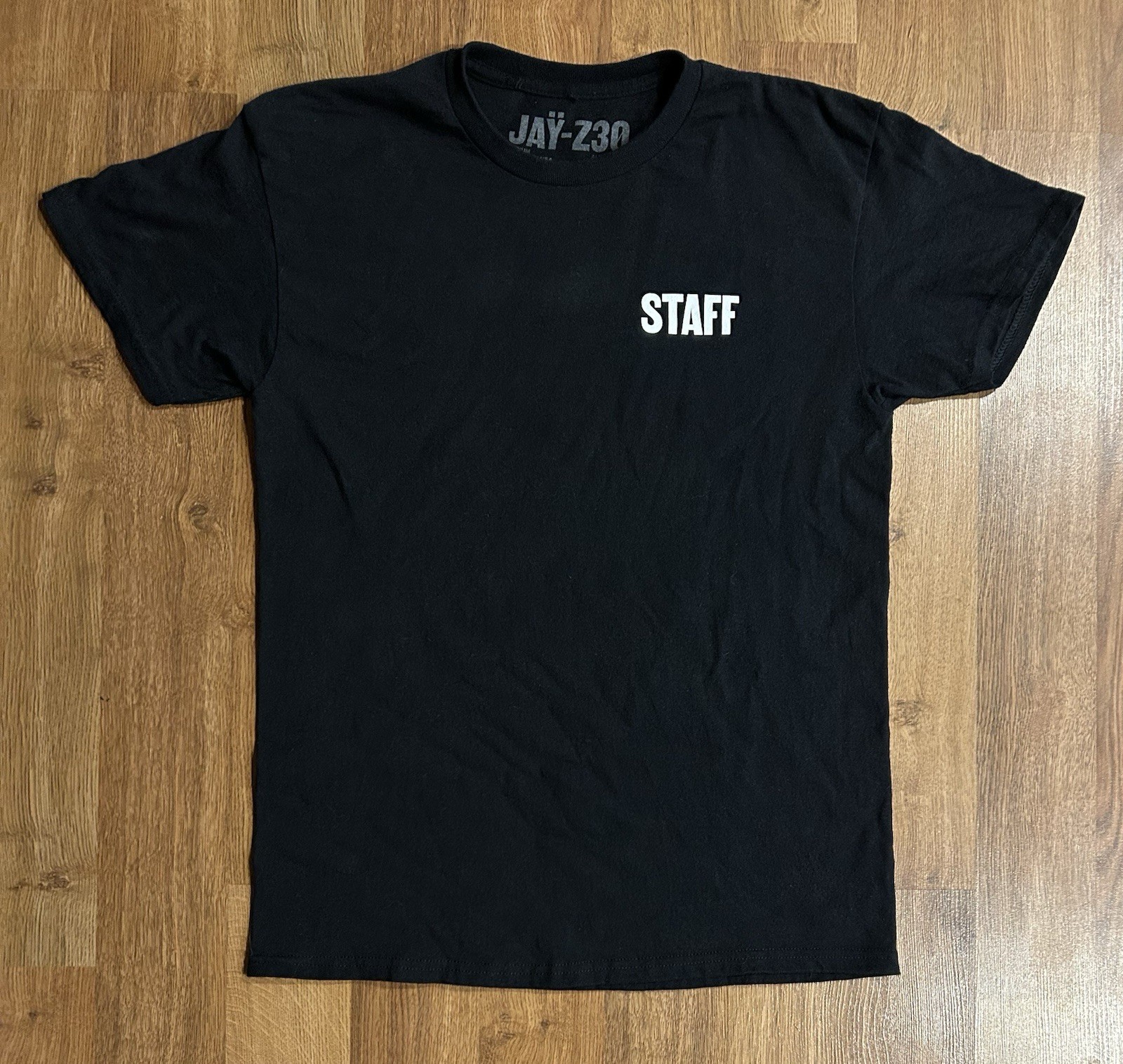 Jay-Z 30 Pop Up Staff shirt Size Medium official Rare 