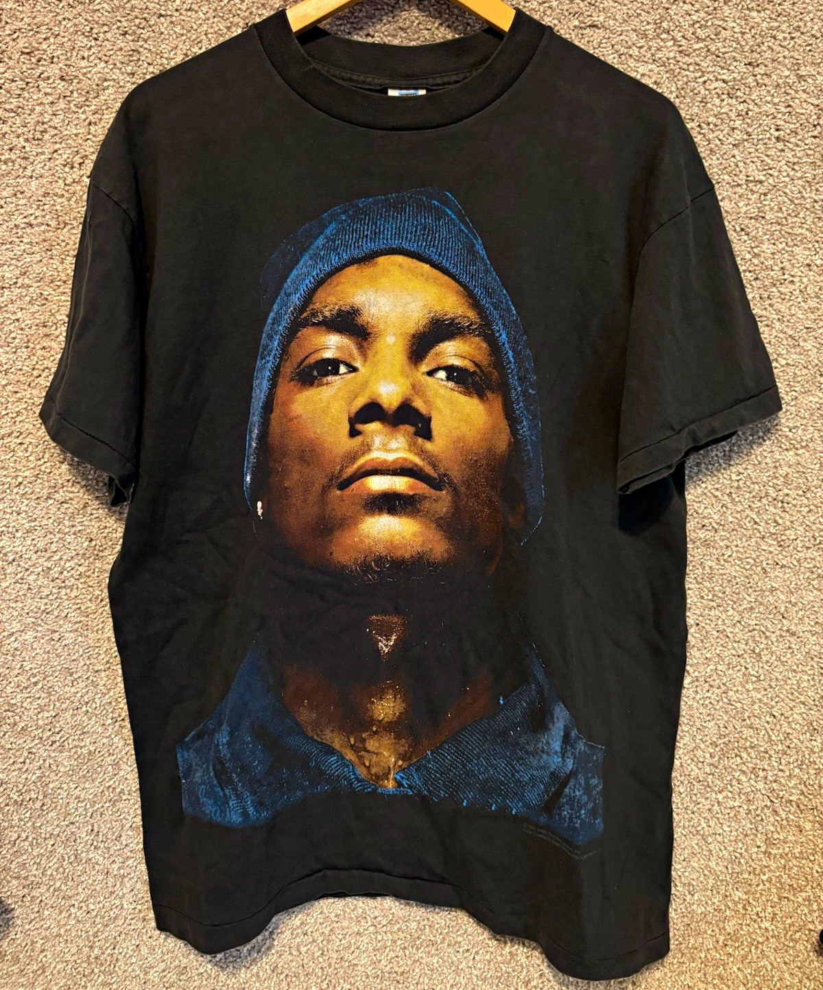 Vintage 90\'s Snoop Dogg Beware of the Dogg T-Shirt Size Large GEM tag
