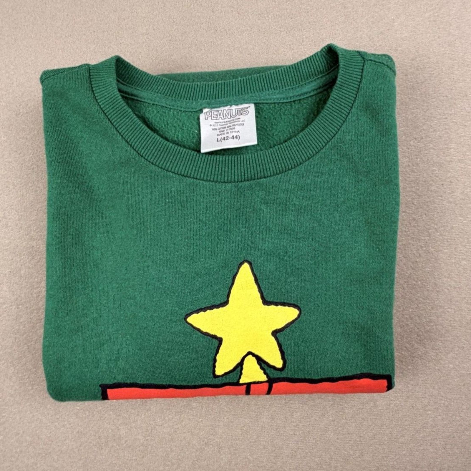 Xmas Peanuts Snoopy Classic Graphic Long Sleeve Tee –  Vintage