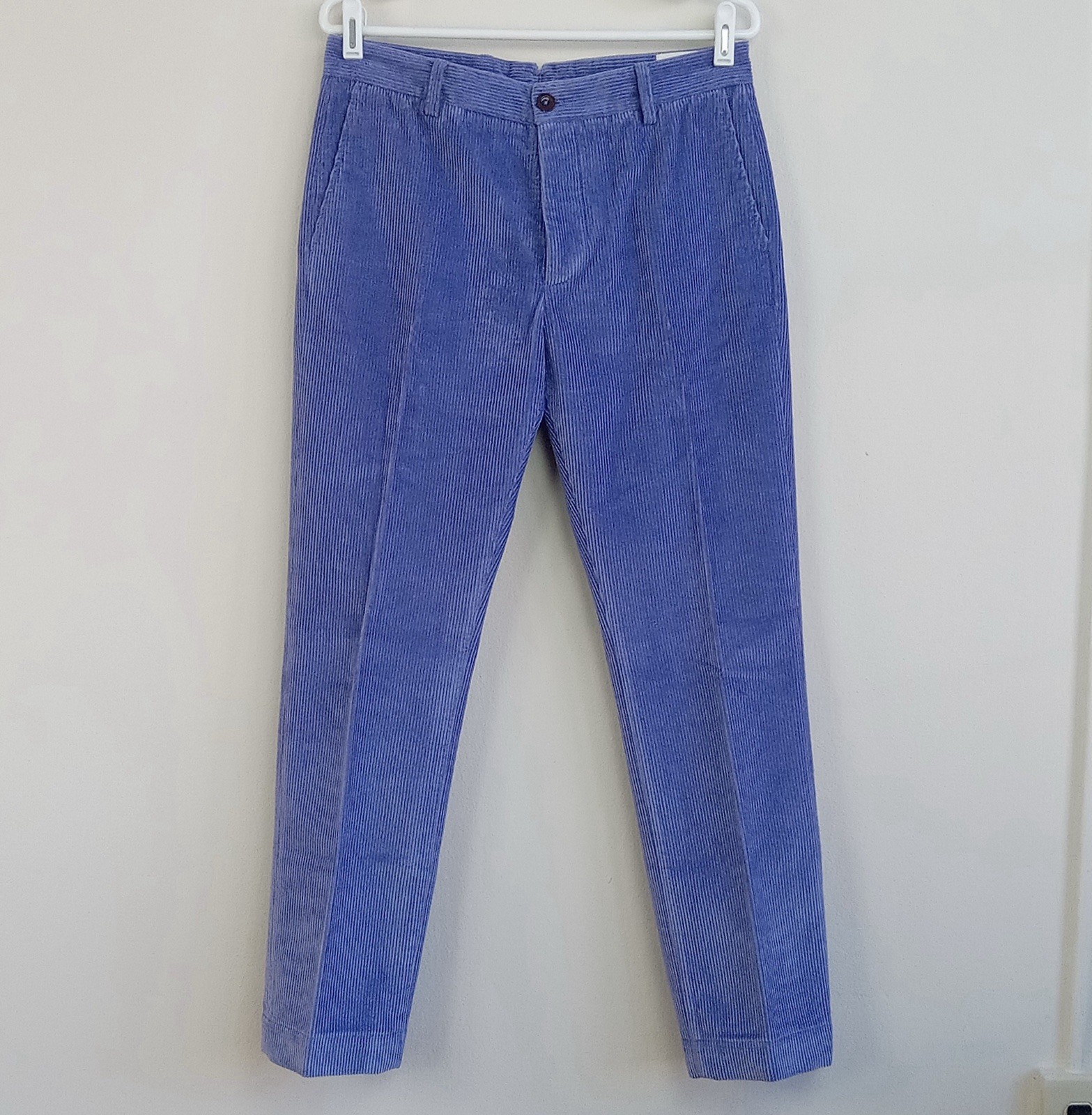 Men\'s 32/30 SID MASHBURN Purple Garment-Dyed Wide-Wale Corduroy Field Pants