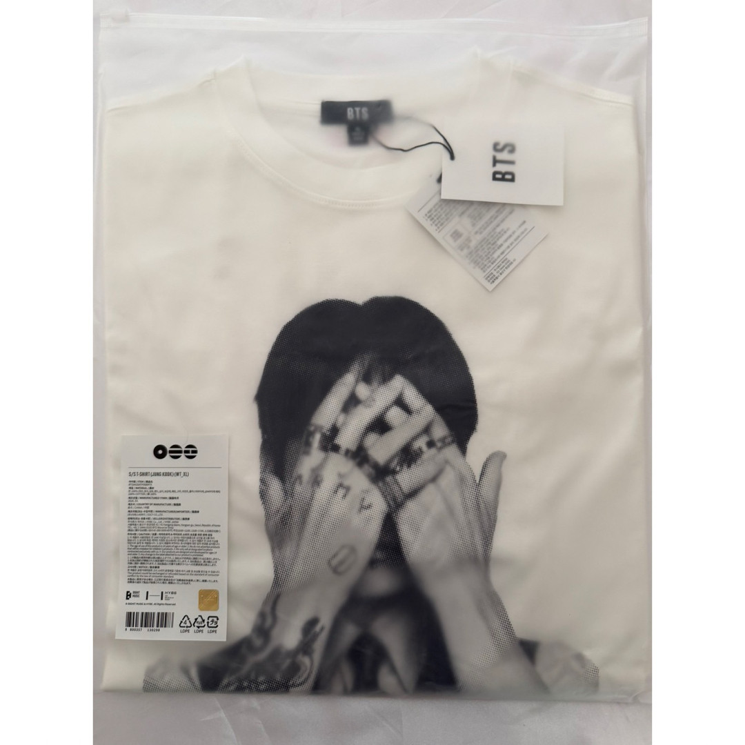 BTS Jungkook ARIRANG Official T-Shirt Short Sleeve XL Authentic Kpop Merch Korea