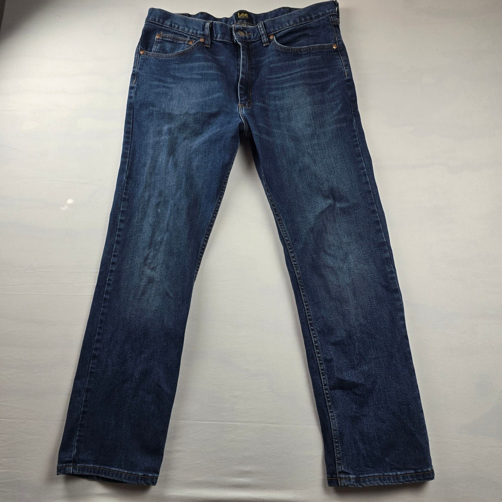 Lee Premium Select Classic Fit Jeans 36x30 Blue Denim