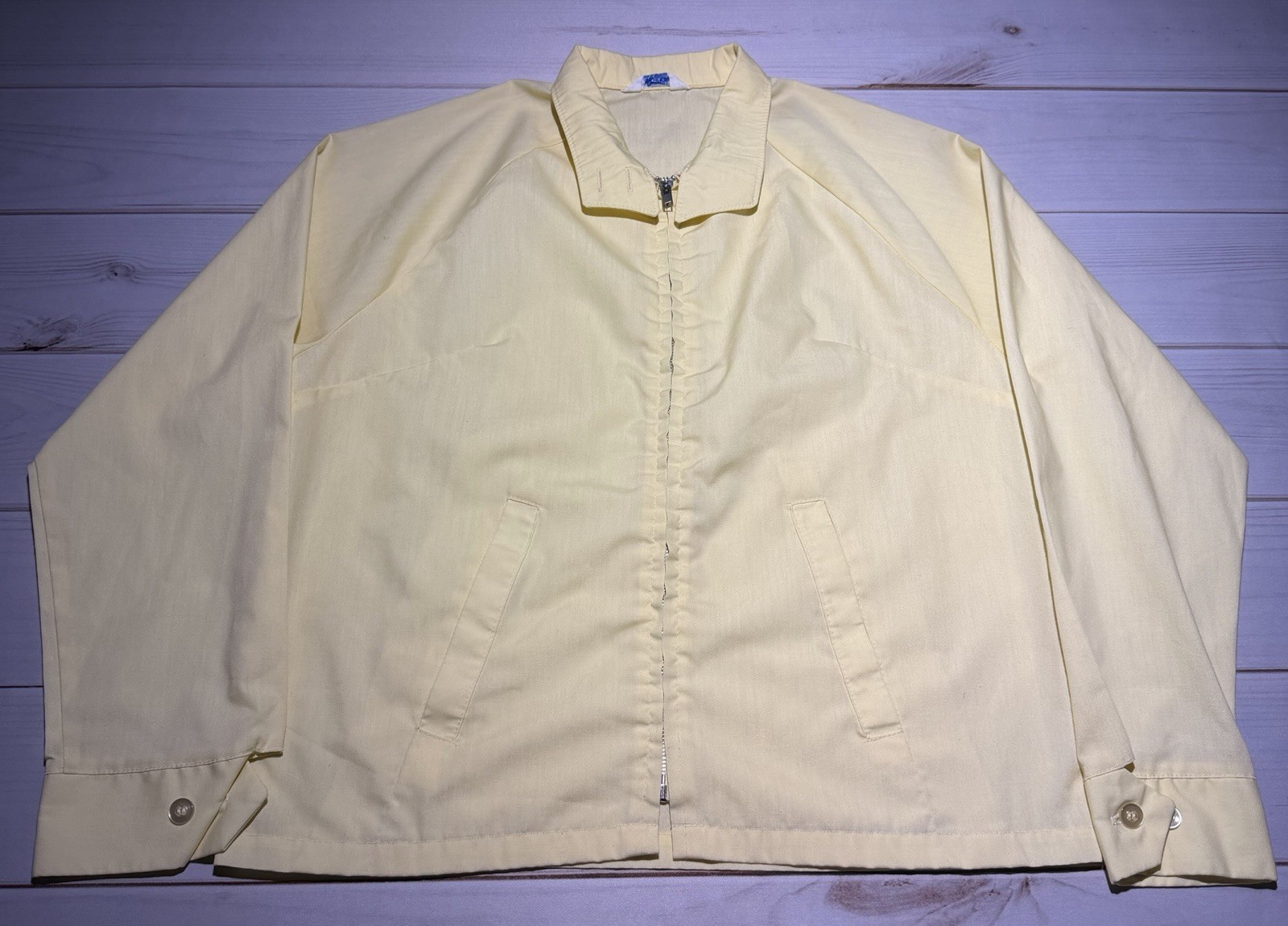 Vintage 60s 70s Sears Roebuck Harrington Windbreaker Jacket Men\'s Large