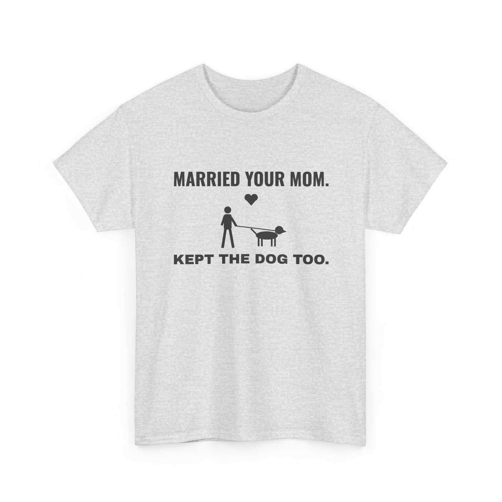 Step Dad Shirt ThreadWill Married Your Mom Kept the Dog Too Funny Gift for Him