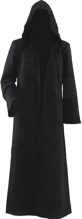 Men\'S Cosplay Cloak Robe Costume Halloween Tunic Hooded Uniform