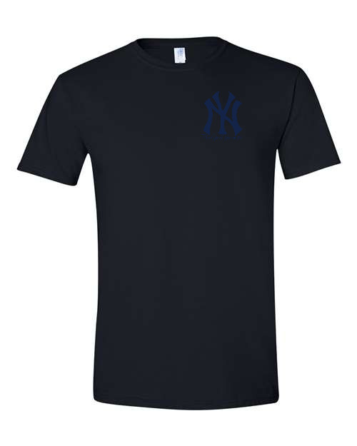 NY Yankees Left Chest Graphic Logo, TEES, New York Baseball Unisex.  All Sizes