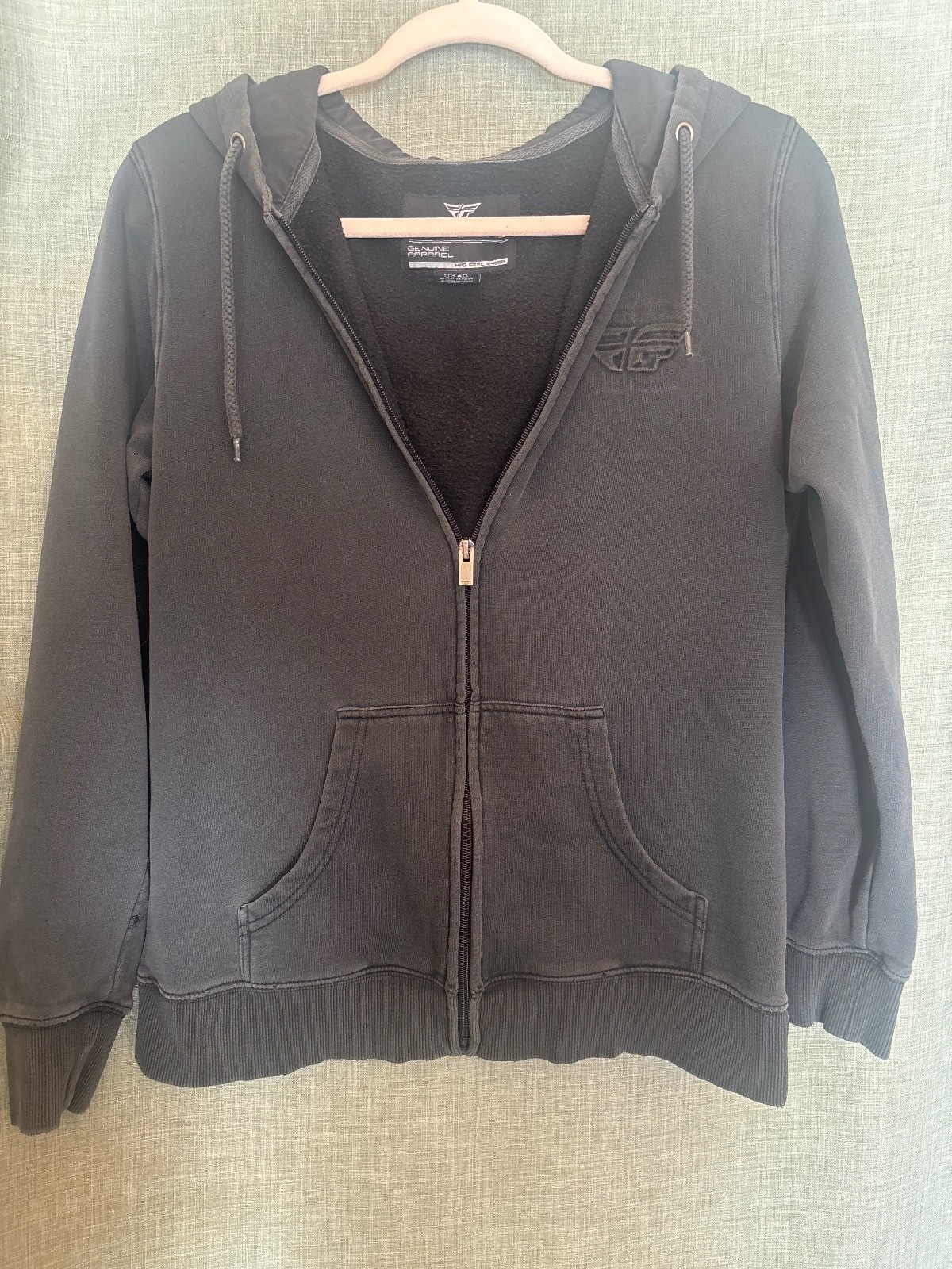 Fly Racing Full-Zip Hooded Sweatshirt