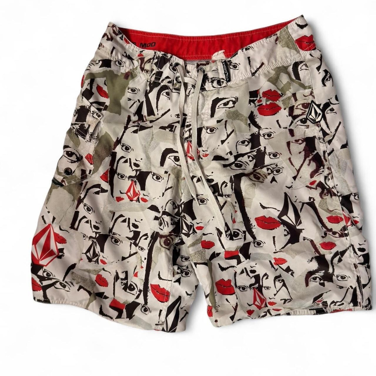 (2007-2009) Volcom Artist-Series Pop-Art Boardshorts - Multi - M