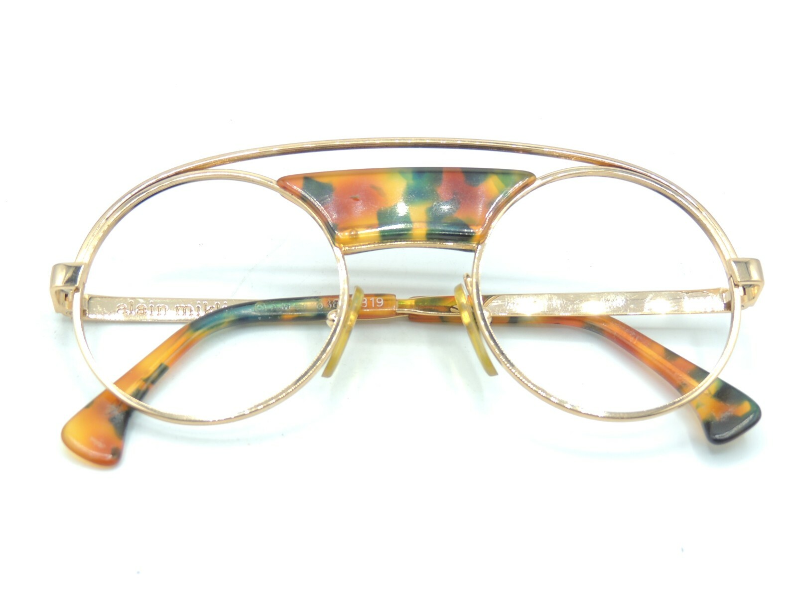 Vintage Alain Mikli Round Eyeglass Sunglass Frames