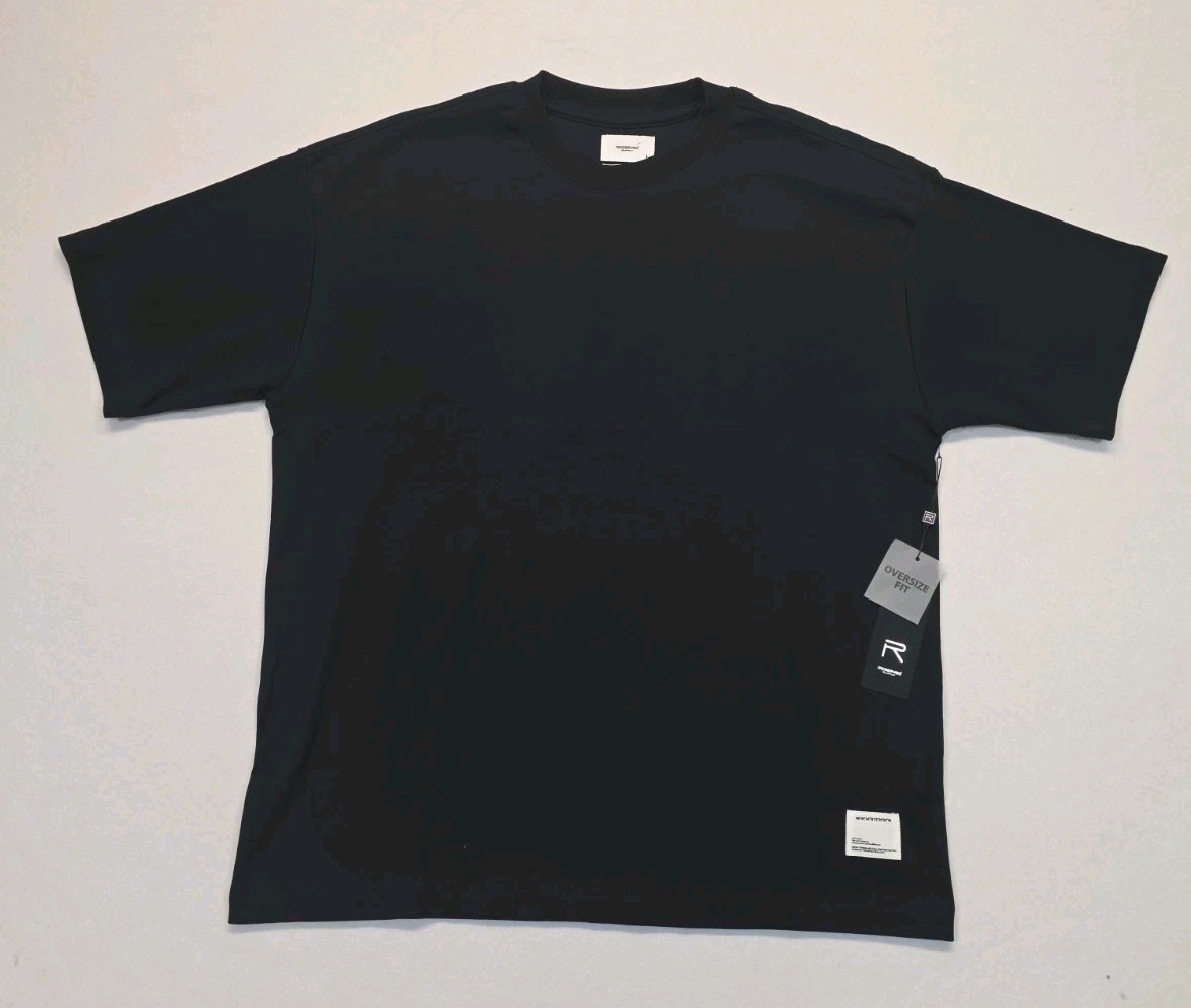 Reserved Supply Men\'s Oversized Fit T-Shirt - Black - Large - NWT 
