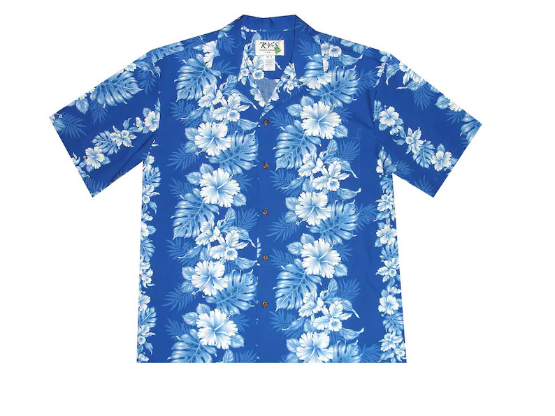 Mens Hawaiian Shirt Made in Hawaii Aloha Beach Tropical (no brand)