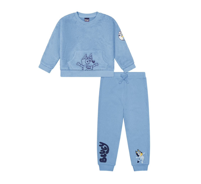 New Character Bluey Boys Sweatshirt & Jogger Pants - 2-piece Set - Size: 5