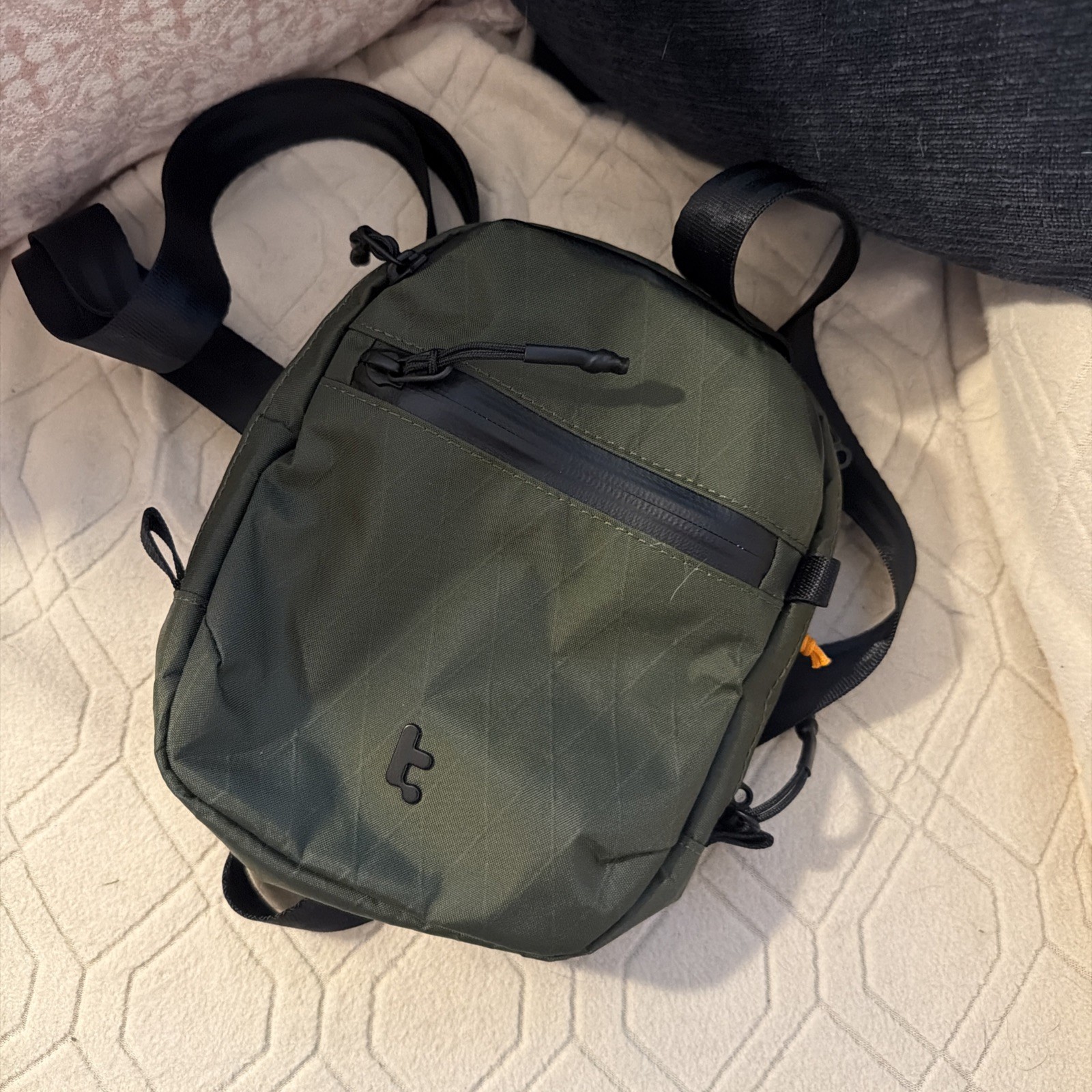 Tomtoc Aviator-T37 Travel Crossbody Bag 1.3L Xpac green