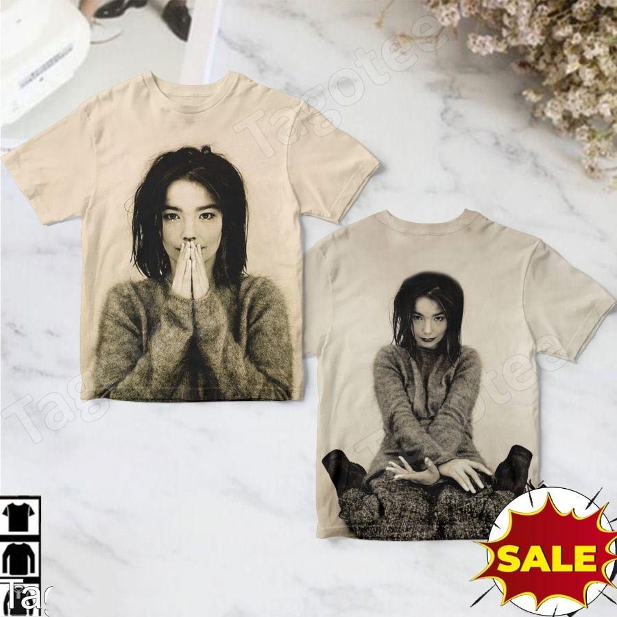 Björk Debut Album Cover 3D T Shirt AOP MC795