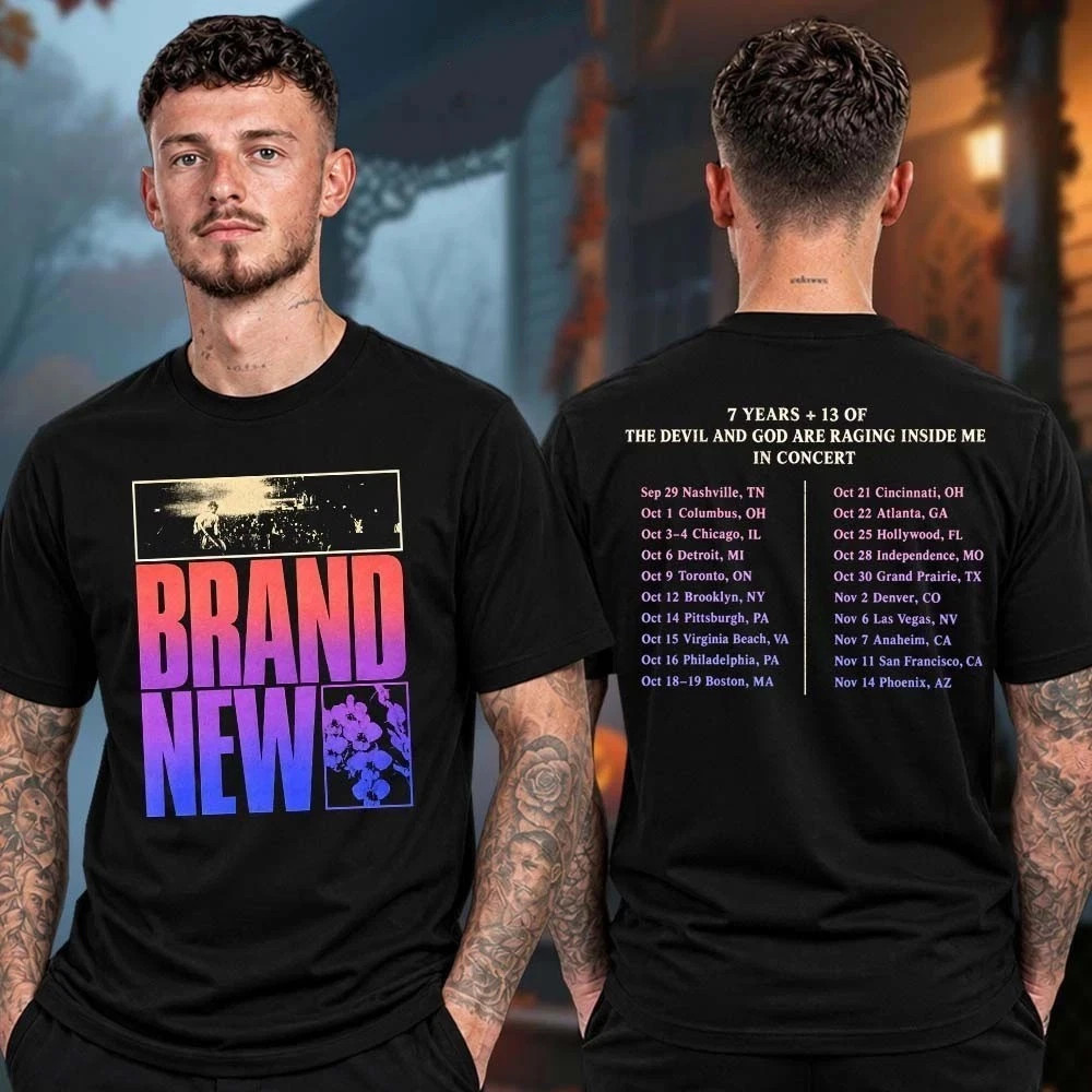 Brand New 2026 North American Tour Reprint T-Shirt