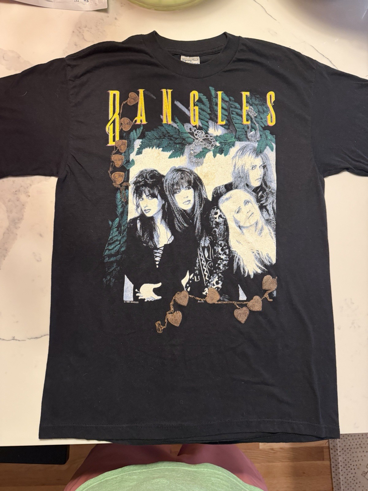 VINTAGE 1989 THE BANGLES EVERYTHING TOUR CONCERT T-SHIRT – LARGE – MADE IN USA