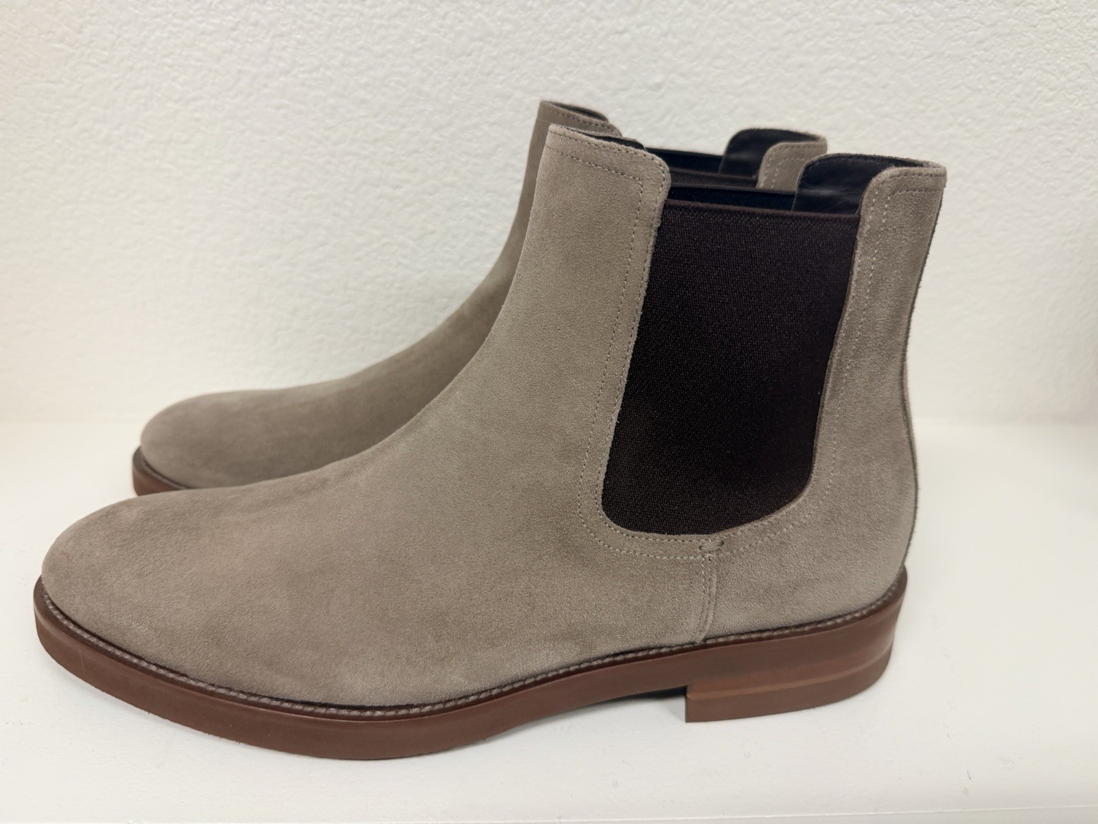 To Boot New York - Adam Derrick - Made in Italy - Taupe - Suede Boots - 11.5