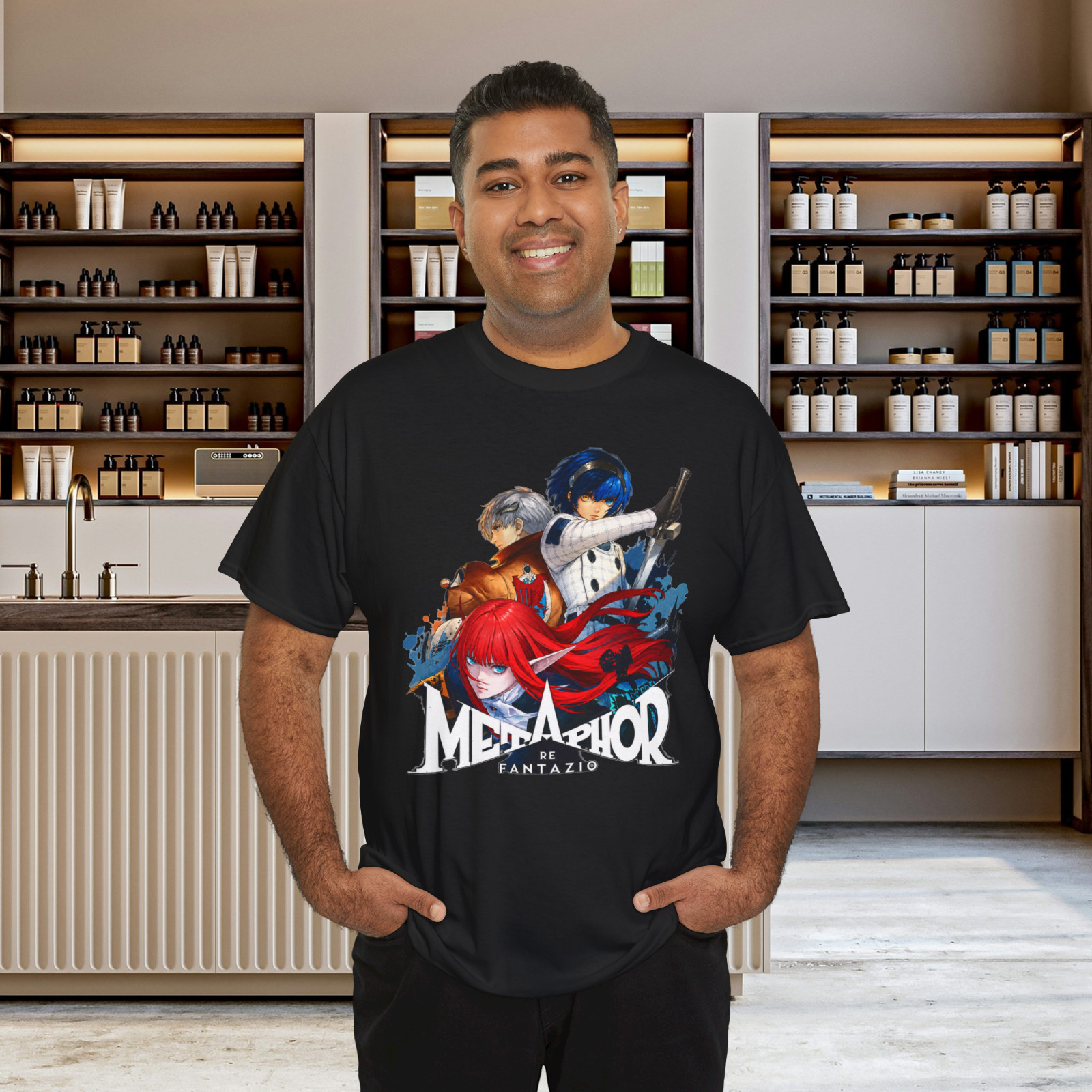 Metaphor ReFantazio Key Art Trio ATLUS T-Shirt