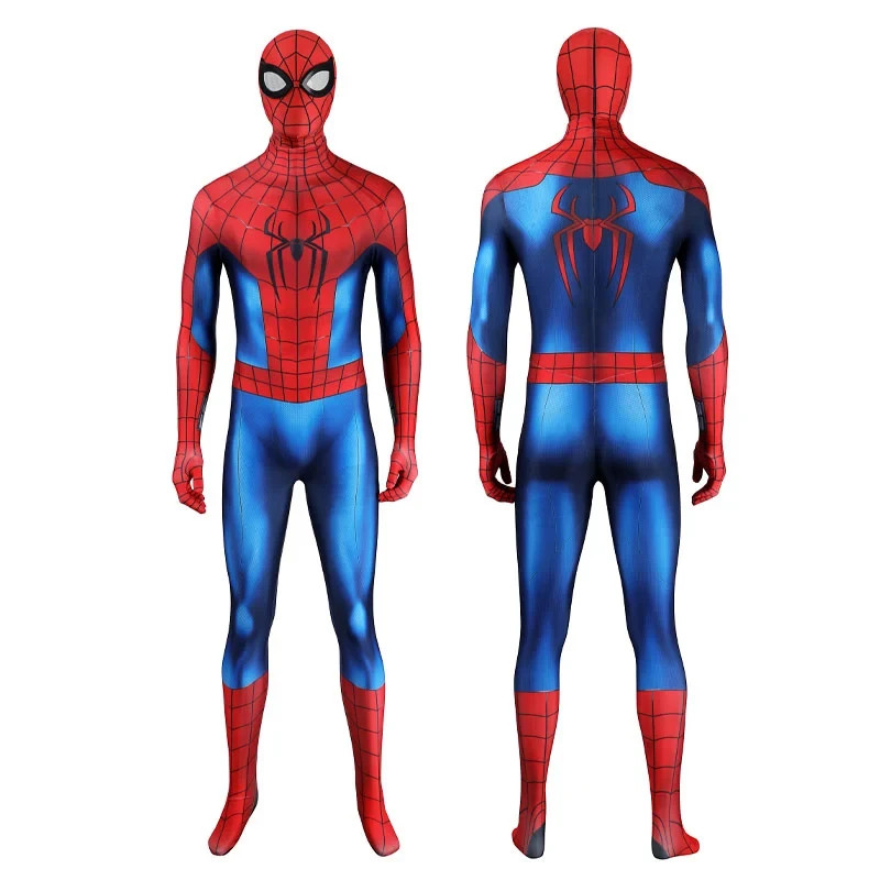 Halloween Spiderman Brand New Day Jumpsuit Cosplay Costume Adult NEW XS-XL
