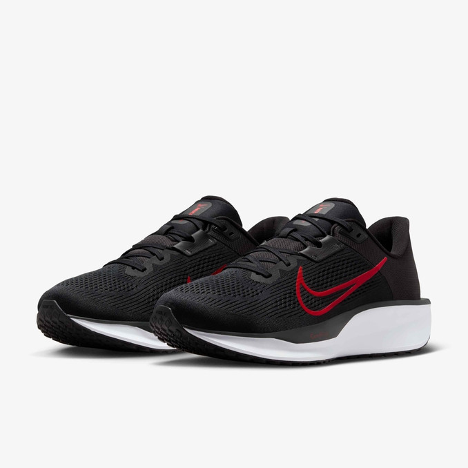 NIKE QUEST 6 BLACK/RED/WHITE RUNNING SHOE SNEAKERS NIB MEN FD6033 011