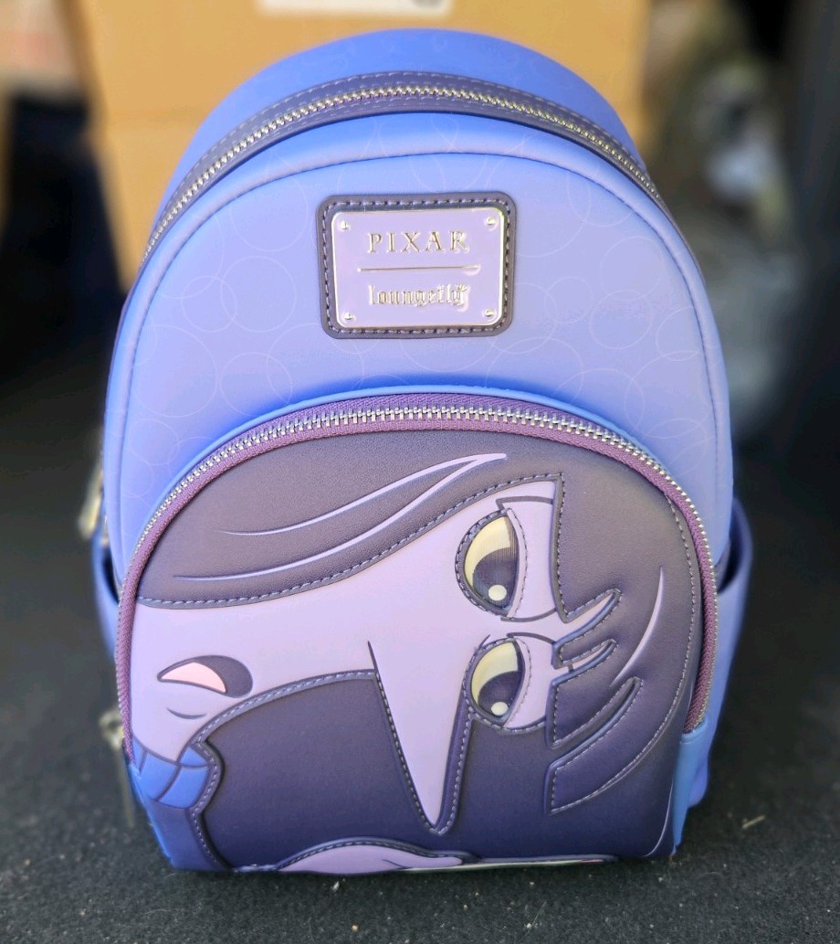 Loungefly Disney Inside Out 2 Ennui Lenticular Mini Backpack NWT Web Exclusive