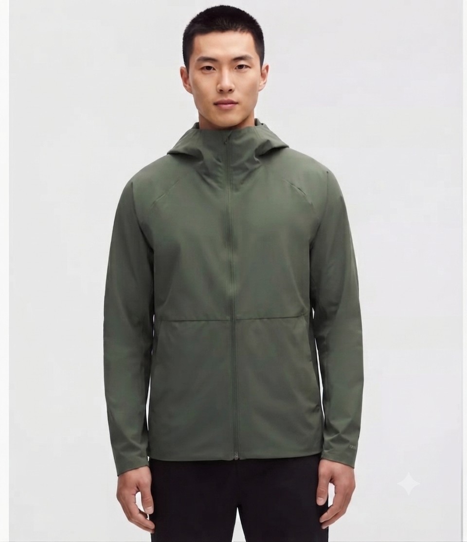 Lululemon Men’s Pace Breaker Jacket Sassy Sage Sz L