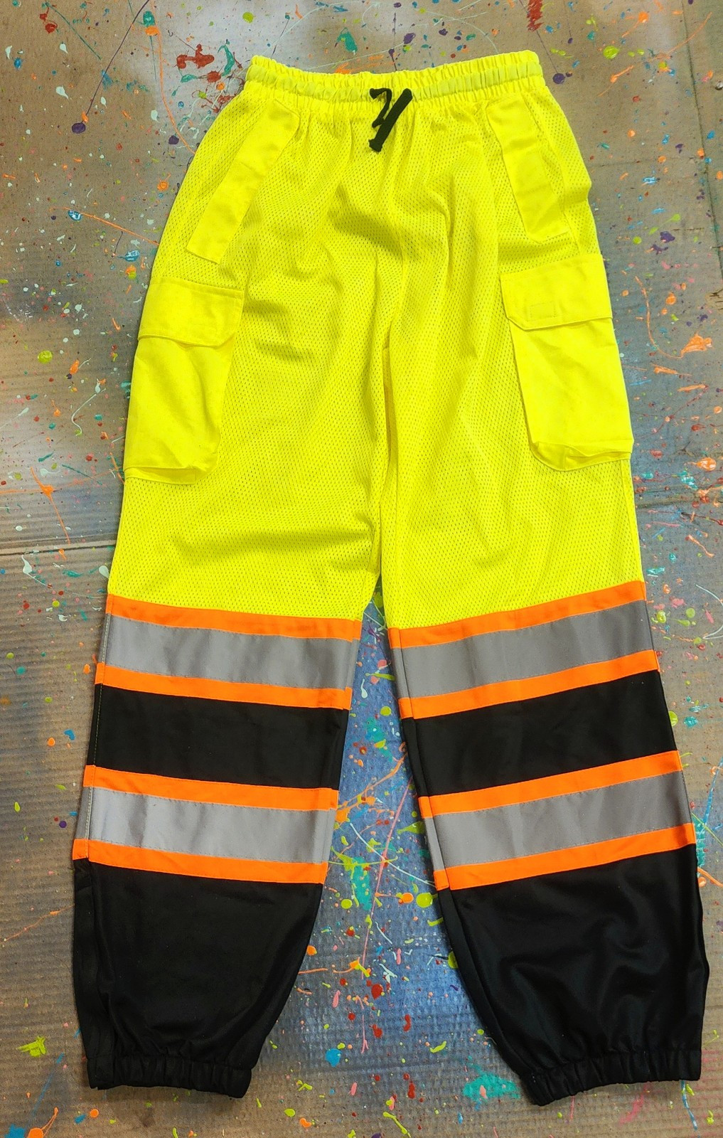 Portwest US388 High Visibility Two-Tone Reflective Lightweight Mesh over Pants
