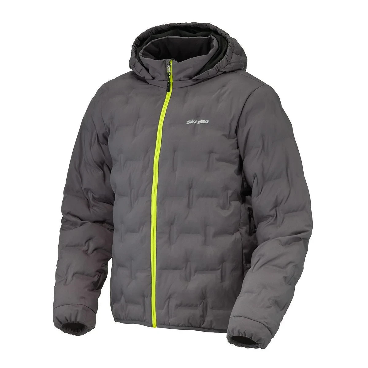 Ski-Doo Men\'s Puffer Jacket Charcoal Grey Size XL 4545711207