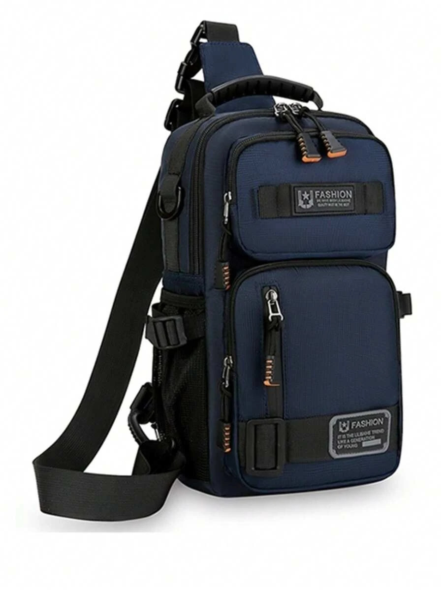 NEW New Men\'s Multi-Purpose Fashion Chest Bag, Travel Sports Shoulder Crossbody