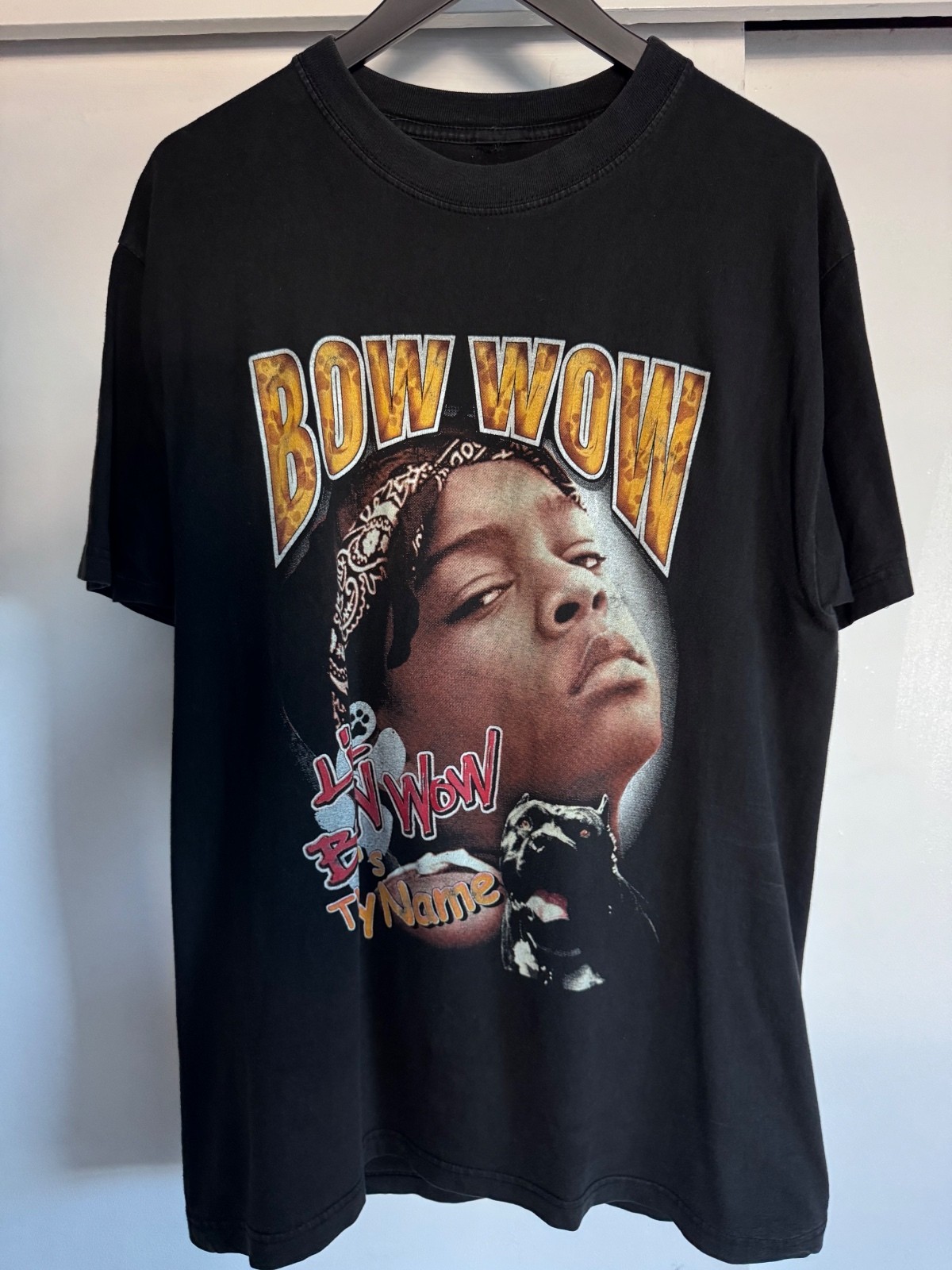 Vintage early 2000s Lil Bow Wow rap tee size L