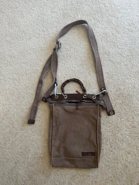 Unisex Vintage Diesel Messenger Bag