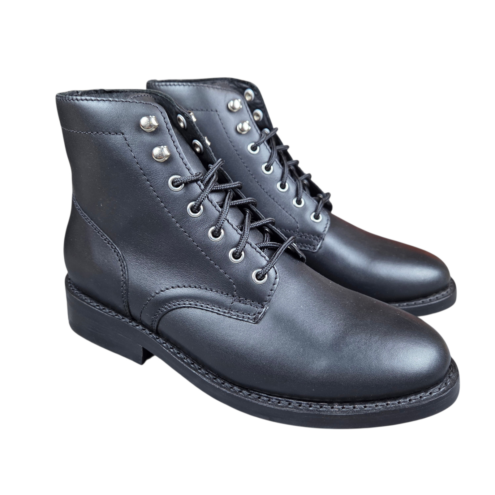 Thursday President Classic Collection Boots Black Smooth Leather Men\'s Size 6