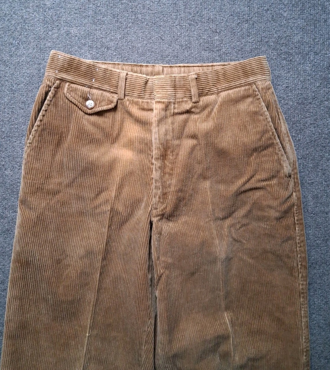 Vintage Polo Ralph Lauren Corduroy Pants Men\'s 30x32 Pleated