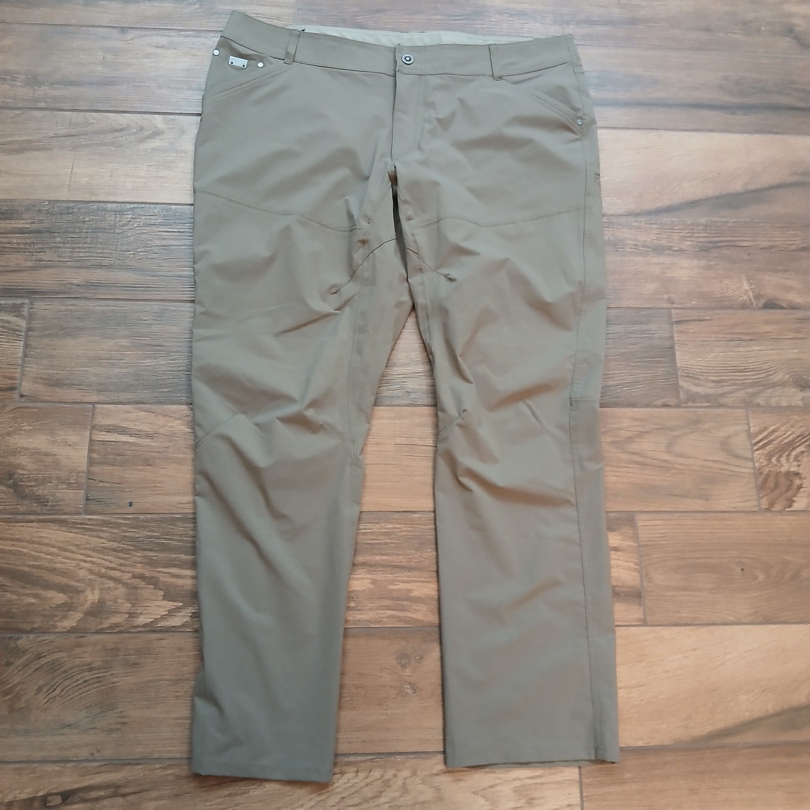 KUHL Silencr Pants Mens 42x32 Brown Performance Hiking Outdoors 5166