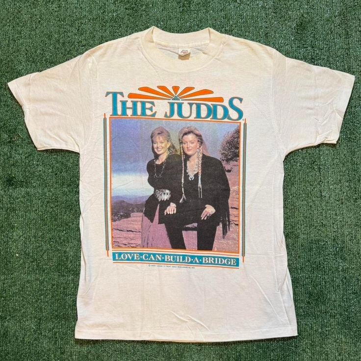 Rare VTG The Judds Band Shirt Tee Unisex Adult