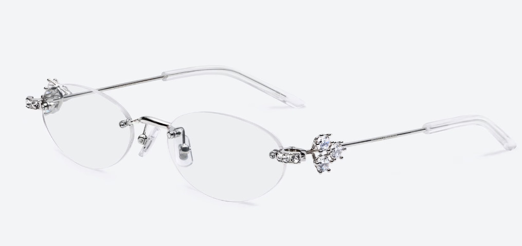 Gentle Monster 2025 Jewelry Collection Orora 02 Silver Clear / 100% Authentic